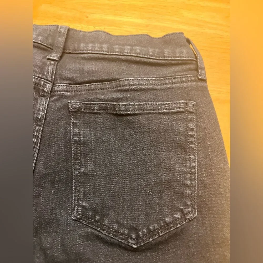 J. Crew Black Essential Straight Jeans EC  Denim business casual preppy high ris
